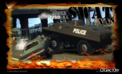 S.W.A.T. Police Van