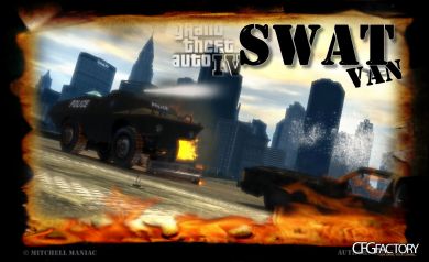 S.W.A.T. Police Van