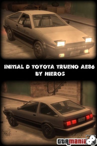 Initial D Toyota Trueno AE86