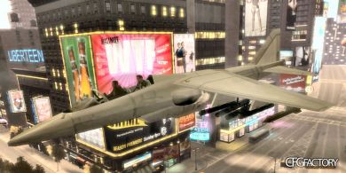 Liberty City Air Force Jet