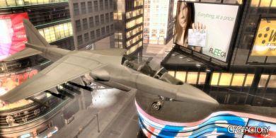 Liberty City Air Force Jet