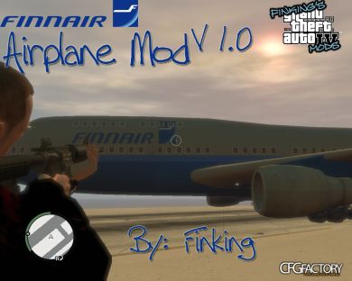 Finnair Airplane Mod v1.0