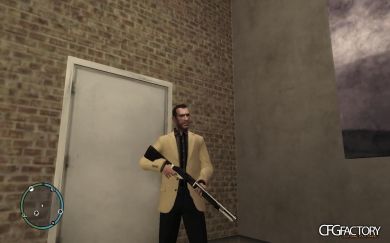 Black and Chrome Shotgun