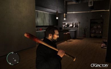 Bloody Baseball Bat