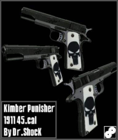 (FPSBANANA) M1911 Kimber Custom Punisher Version