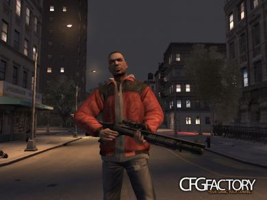 Scoped M4 shotgun (with extra shells!)