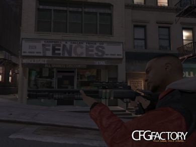 Scoped M4 shotgun (with extra shells!)