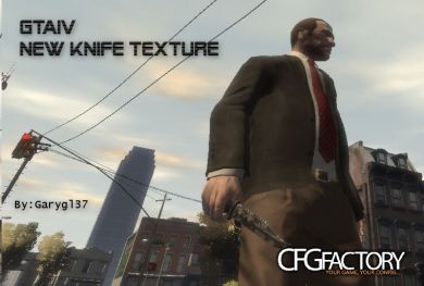 GTAIV New knife texture