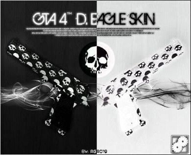 D.Eagle Skull Skin