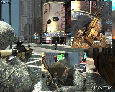 Call of Duty Modern Warfare 2 M4A1 Scoped v2