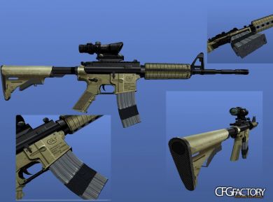 Call of Duty Modern Warfare 2 M4A1 Scoped v2
