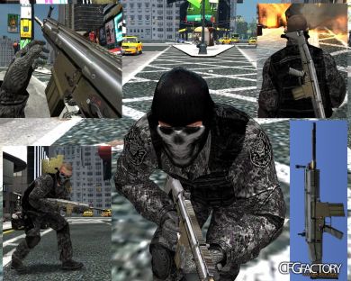 Call of Duty Modern Warfare 2  SCAR H