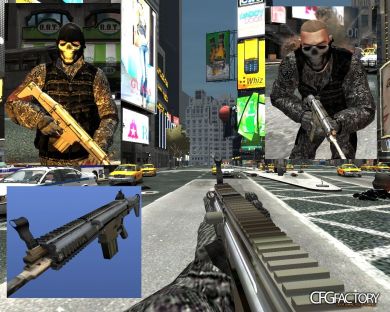 Call of Duty Modern Warfare 2  SCAR H