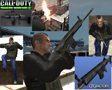 Call of Duty Modern Warfare 2 SCAR H v3