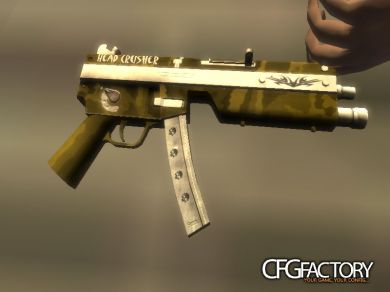 Head Crusher Mp5 Desert Camo and nes Skin