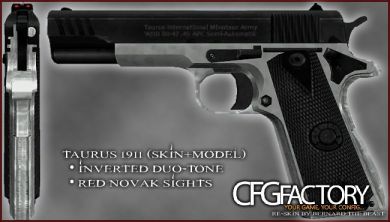 Taurus 1911 Duo-Tone Reskin