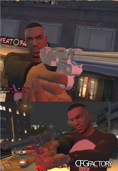 Luger P08 Original & Silver Version