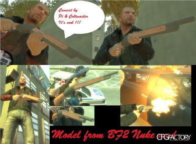 M1887 T2 from BF2 Nuke mod