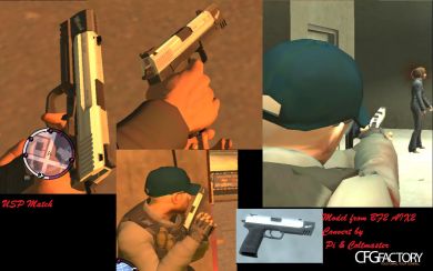 USP Match from BF2 AIX 2 mod