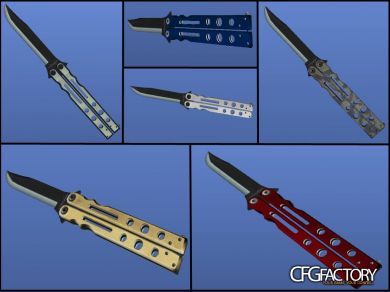 Benchmade Brand Butterfly Knife + Options