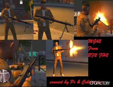MG42 from BF2 FH2