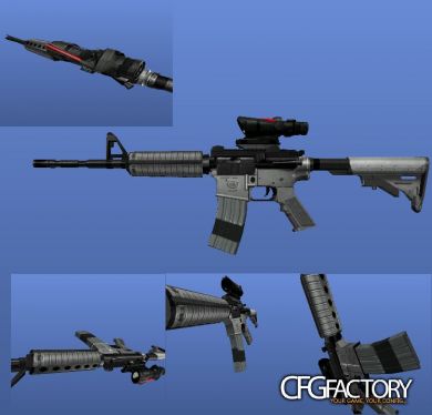 Call of Duty Modern Warfare 2 M4A1 Scoped v3