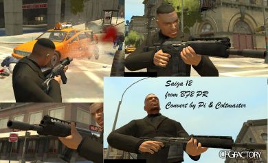 Saiga 12 from BF2 PR