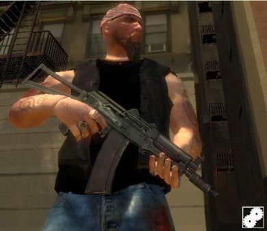 Black AKS-74u