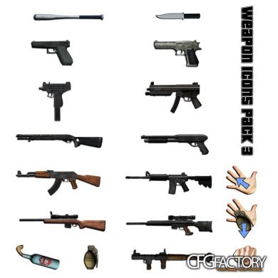 HQ Weapon Icons PT3