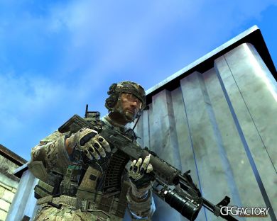 MW3 AK47 + Granade Launcher