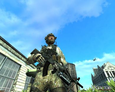 MW3 AK47 + Granade Launcher
