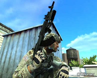 MW3 AK47 + Granade Launcher