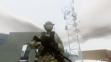 M4A1 with grenade launcher pack