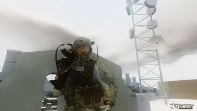 M4A1 with grenade launcher pack