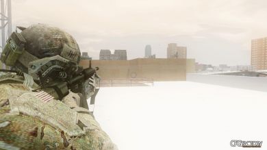 M4A1 with grenade launcher pack