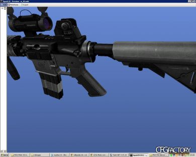 MW3 M4 Silencer+ACOG DESERT/URBAN
