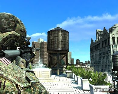 MW3 M4 Silencer+ACOG DESERT/URBAN