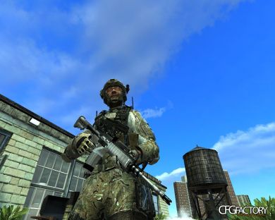 MW3 M4 Red Dot