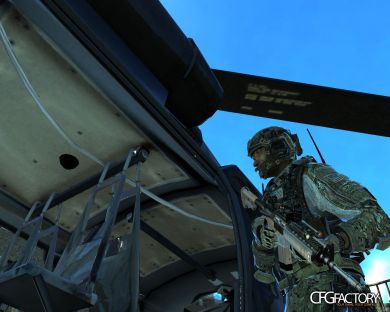 MW3 M4 Red Dot
