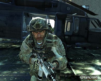 MW3 M4 Red Dot