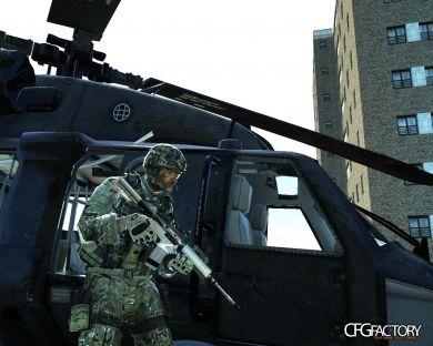 MW3 M4 Red Dot