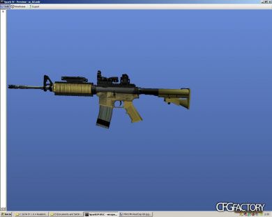 MW3 M4 Red Dot