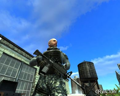 MW3 M4 Red Dot Black Edition