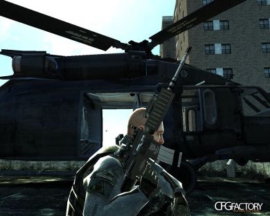 MW3 M4 Red Dot Black Edition