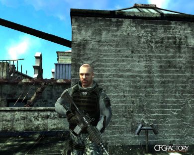 MW3 M4 Red Dot Black Edition