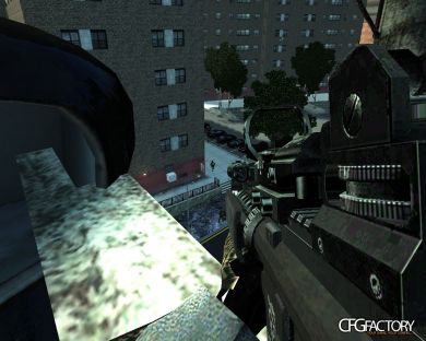 MW3 M4 Red Dot Black Edition