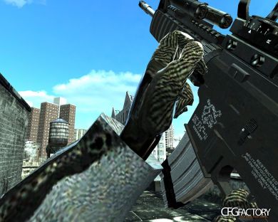 MW3 M4 Red Dot Black Edition