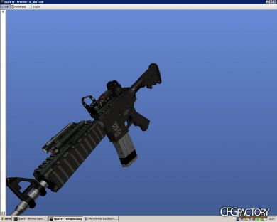 MW3 M4 Red Dot Black Edition