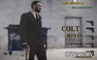 Colt m1911 (5 versions)					<img src="/ima