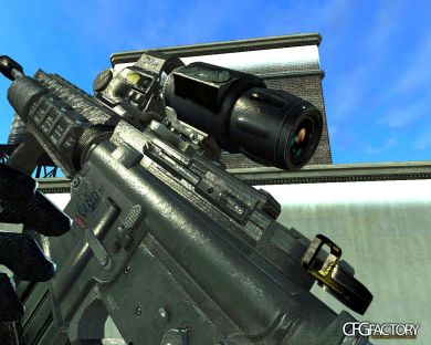MW3 M4 Hybrid Scope V2 Model and Textures Fixed